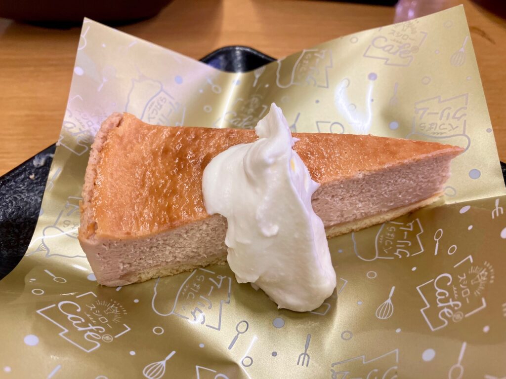 いちごのバスクチーズケーキ（20230102スシロー）