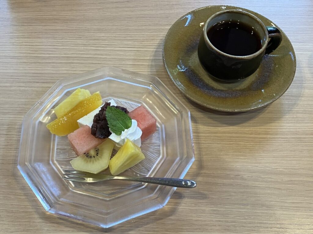 デザート　コーヒー（日本料理かわうち）