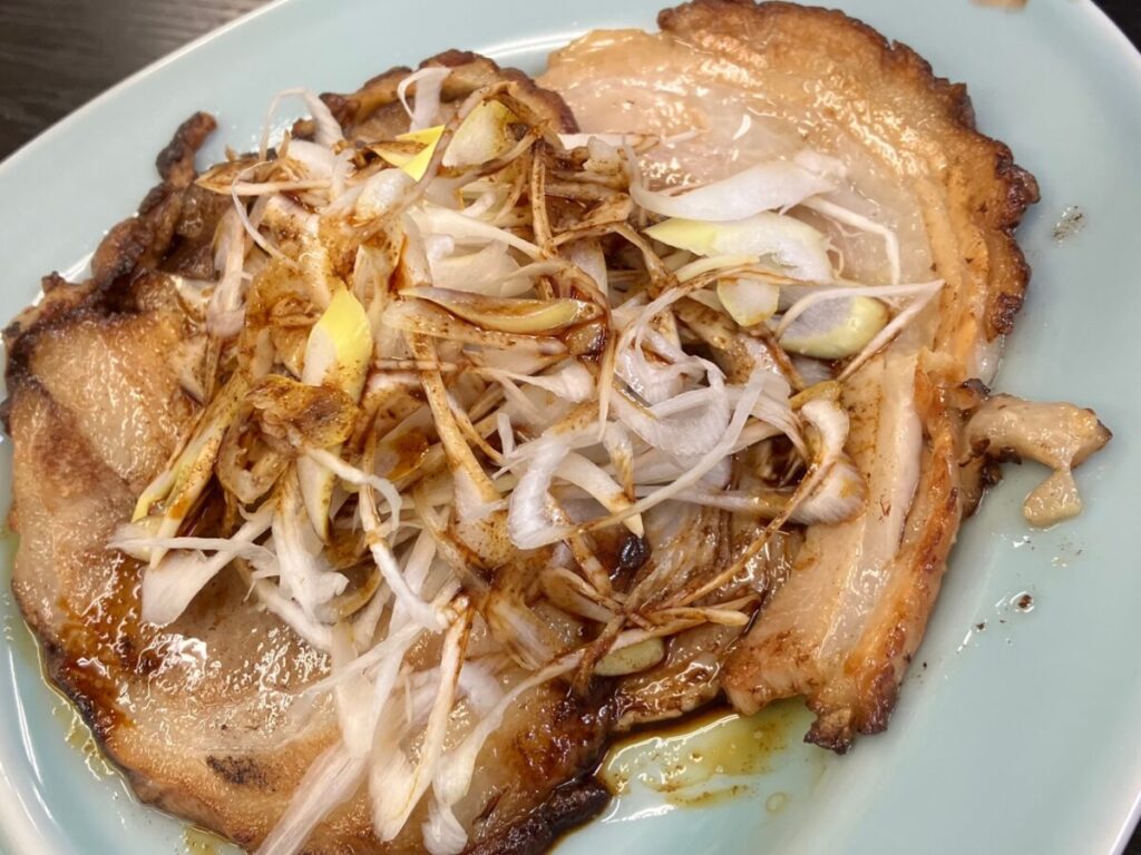 おつまみチャーシュー(ダルマヤラーメン)