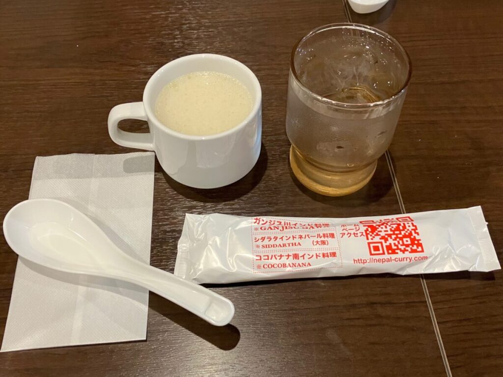 スープおかわり自由（インド料理ガンジス川）