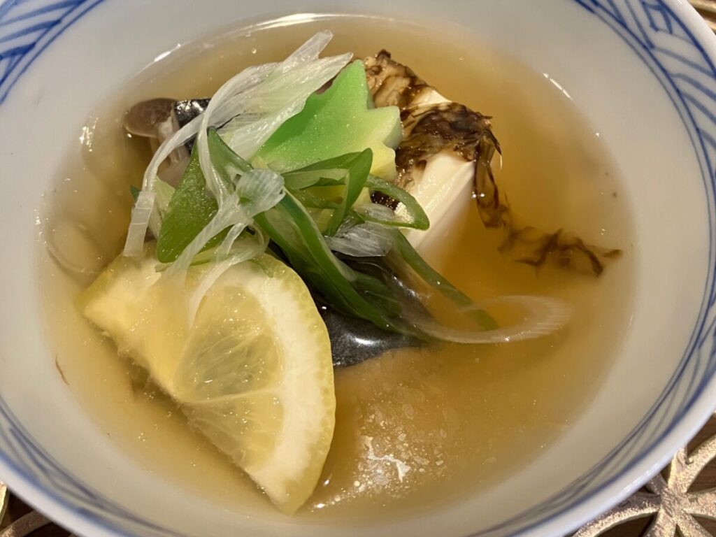 【蒸物】さわら酒蒸し（おりょうり椿や）